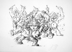 Galerie Lochner, KA7: Günter Grass, Ausstellung