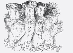 Galerie Lochner, KA7: Günter Grass, Ausstellung