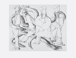 Galerie Lochner, KA7: Günter Grass, Ausstellung